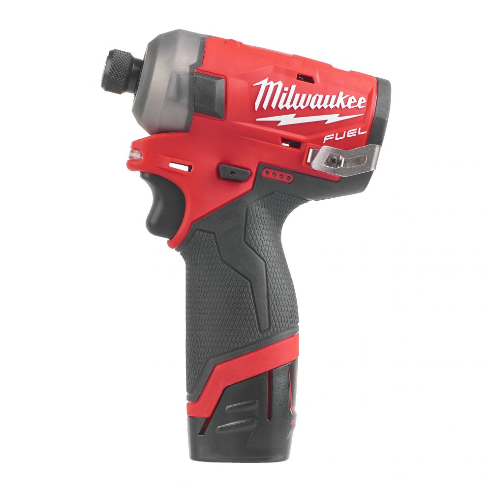 Milwaukee - Surge ¼?Hex Akku-Schlagschrauber M12 FUEL (M12 FQID-202X) 